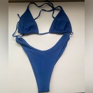 Skatie Ella top and Suzanne bottom in navy. Size small.